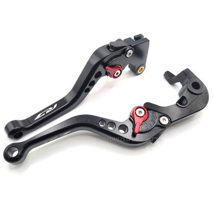 Short Black Clutch & Brake Levers Set - YAMAHA YZF-R7 2022-2024