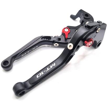 Blac/Black Adjustable Clutch Brake Lever Set - Yamaha MT-10 SP / MT-10 2022-2024