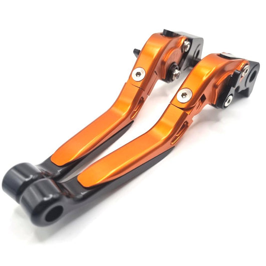 Clutch Brake Lever Set Orange/Black for  KTM 990 SuperDuke 2005-2013