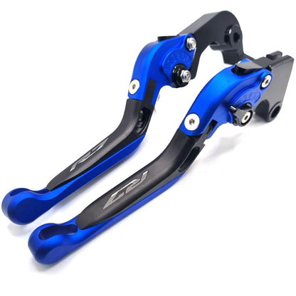 YAMAHA YZF-R7 2022-2024 Blue/Black Adjustable Extendable Brake & Clutch Levers