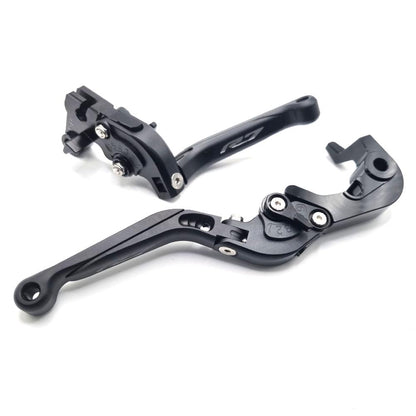 YAMAHA YZF-R7 2022-2024 Black/Black Adjustable Extendable Brake & Clutch Levers