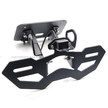 Motorcycle Tail Tidy Mount License Plate - YAMAHA MT03 / YZF-R3 2015-2023