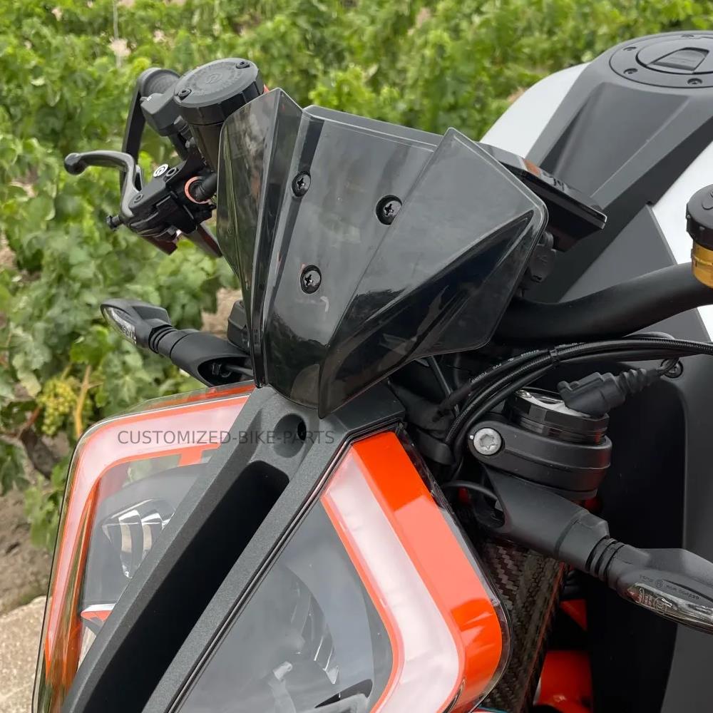 Flyscreen Small Windscreen Windshield Screen - KTM 1290 SuperDuke R / MY 20-24