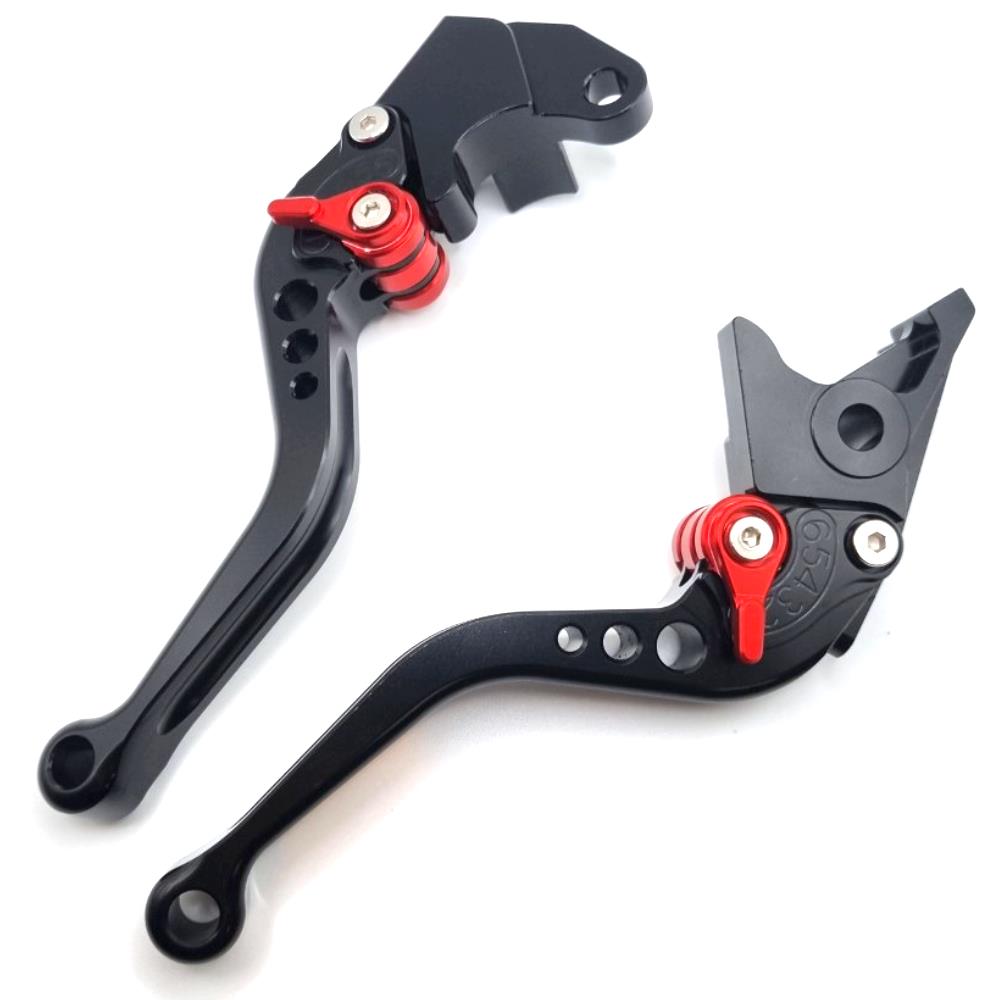 Short Black Clutch & Brake Levers For Suzuki GSX-S950 2021-2025