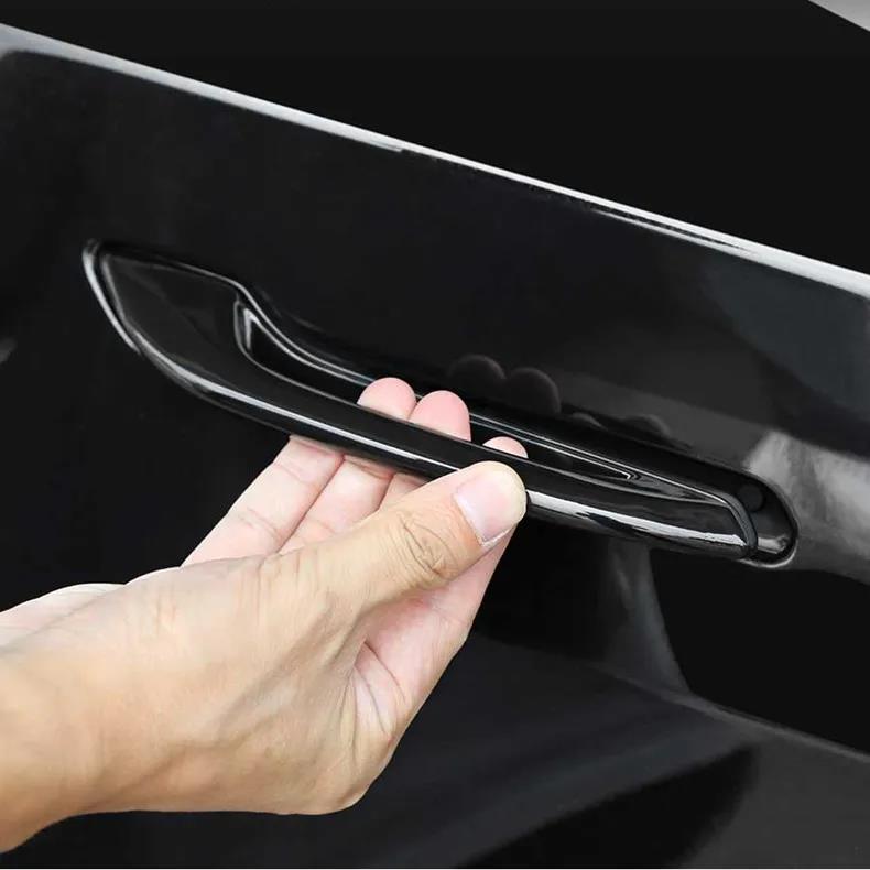 4x AntiFreeze Bright Black Door Handles for Tesla Model 3 Y 2017-2023