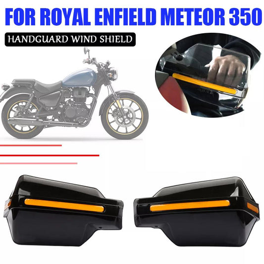 Full Set Handguard Shield Hand Guard Protector - Royal Enfield Meteor 350