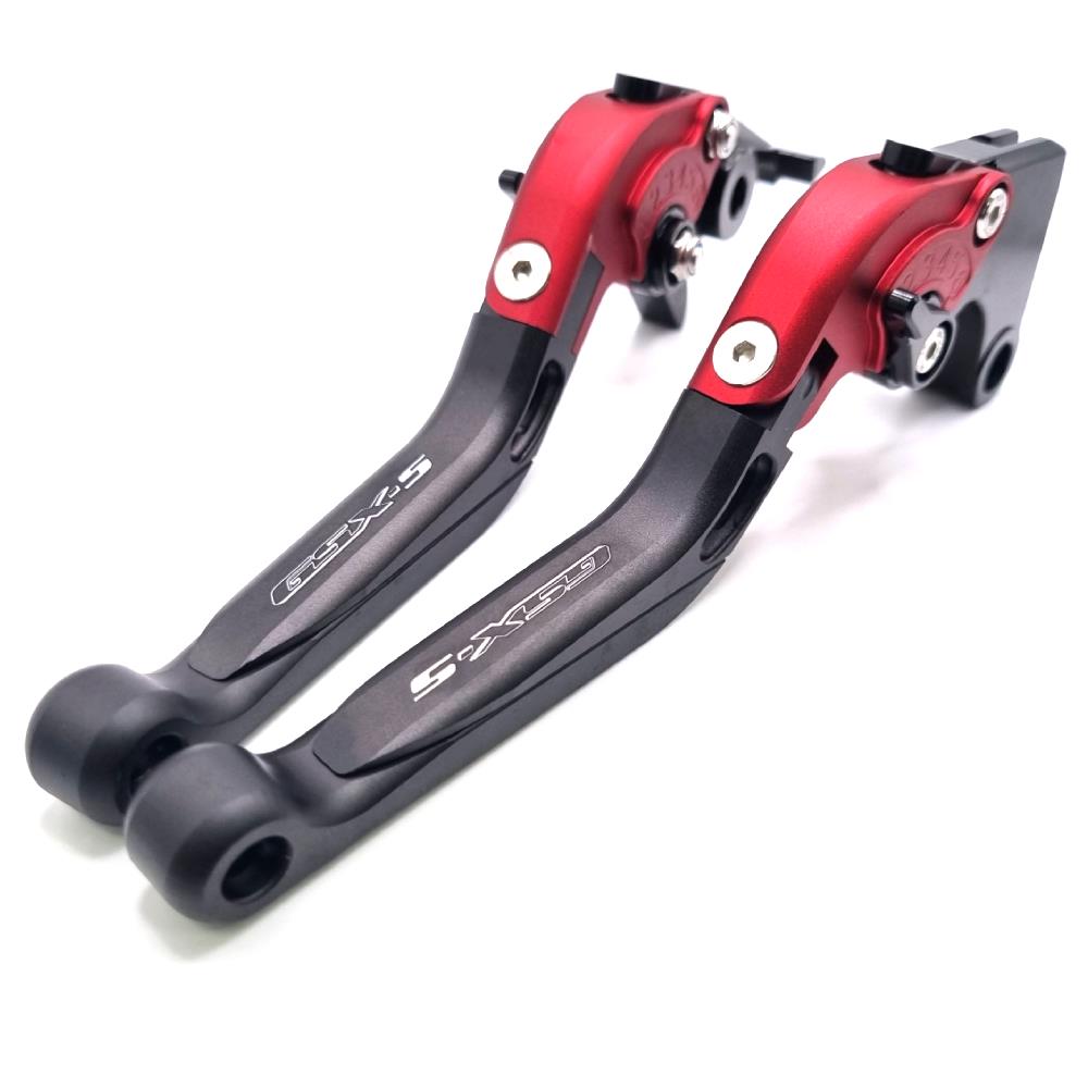 Suzuki GSX-S1000 / F 2021-2024 Adjustable Clutch Brake Lever Set - Black/Red