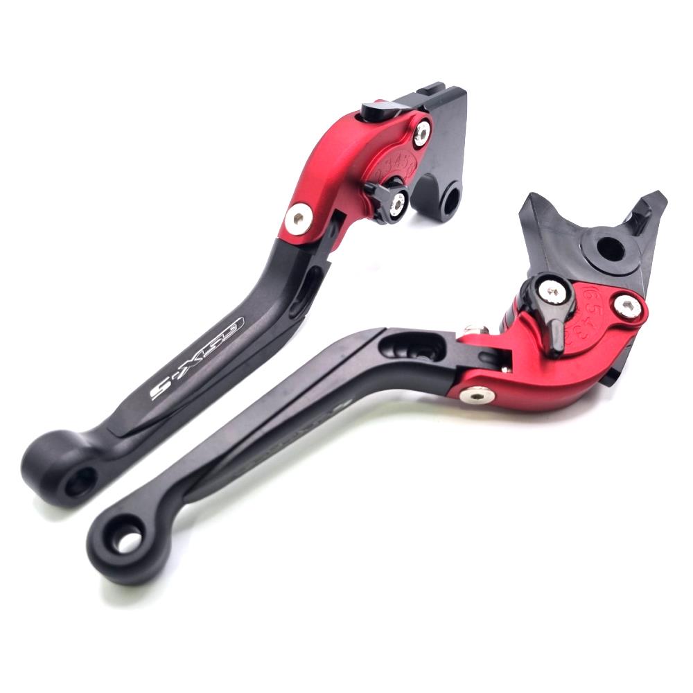 Suzuki GSX-S1000 / F 2021-2024 Adjustable Clutch Brake Lever Set - Black/Red