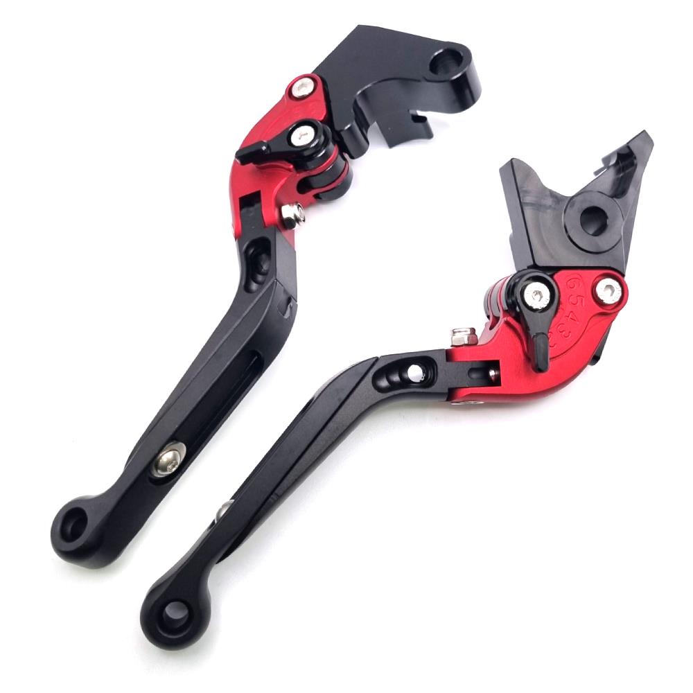 Suzuki GSX-S1000 / F 2021-2024 Adjustable Clutch Brake Lever Set - Black/Red