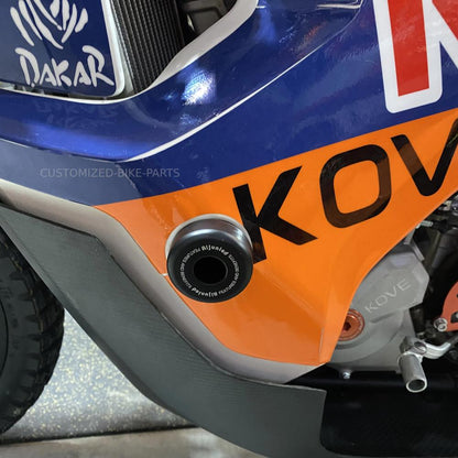 Engine Sliders Crash Protection Pads Frame - KOVE 450 Rally 2023-2024