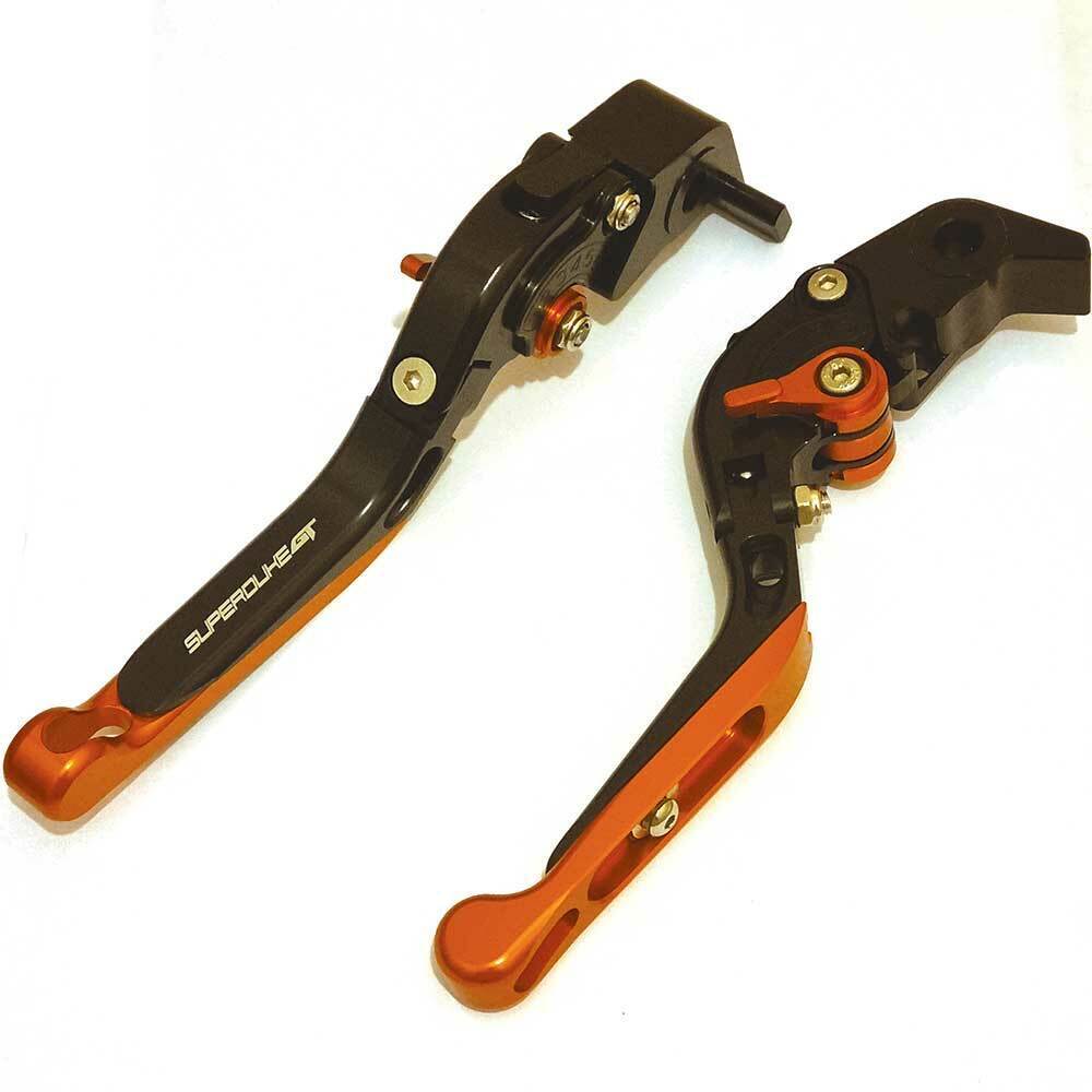 KTM 1290 Superduke GT 2014-2024 | Adjustable Clutch Brake Lever Set Black Orange