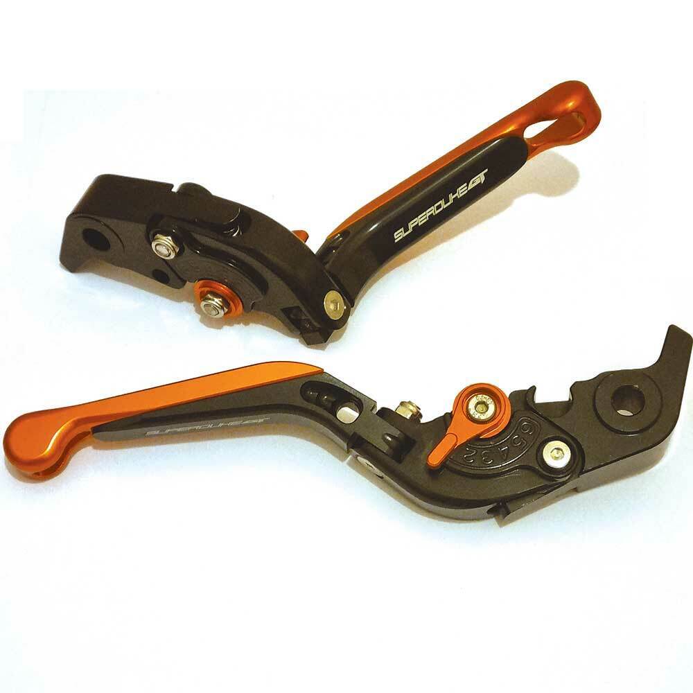 KTM 1290 Superduke GT 2014-2024 | Adjustable Clutch Brake Lever Set Black Orange