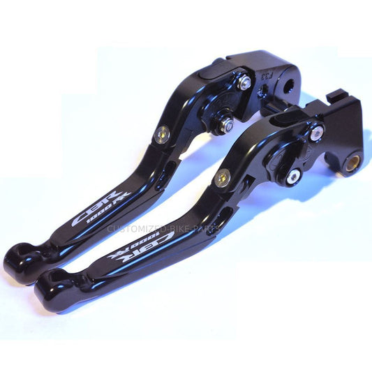 Black Adjustable Brake & Clutch Levers - Honda CBR1000RR / Fireblade / SP 08-22