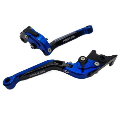 Honda MSX Grom 125 2013-2024 | Adjustable Clutch Brake Lever Set Blue/Black