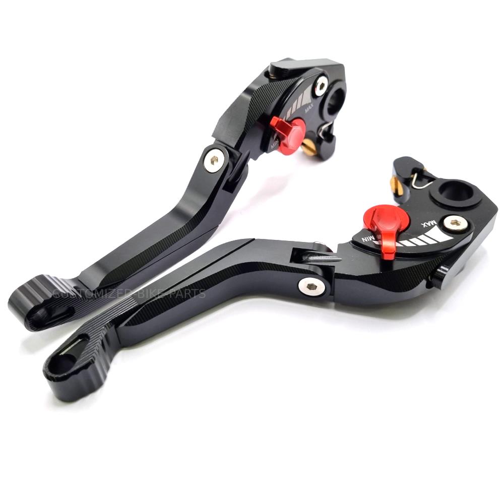 Short Black Clutch & Brake Levers For Ducati DesertX Desert X 2022-2024