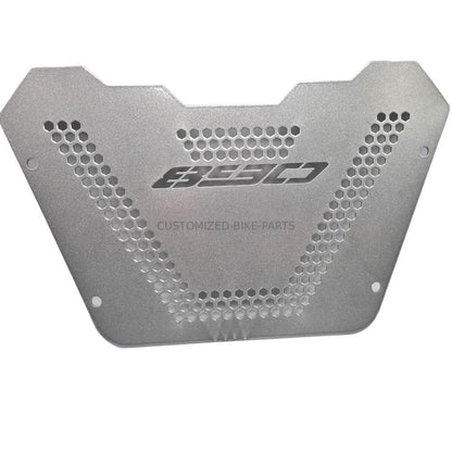 KTM 890 Adventure R S Engraved Engine Guard Bash Plate Cover Mud - Silver