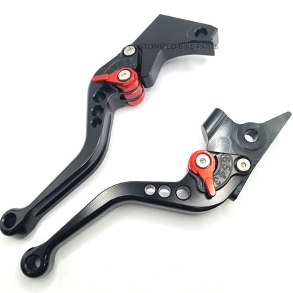 Short Black Clutch & Brake Levers For BMW G310GS / G310R 2017-2024