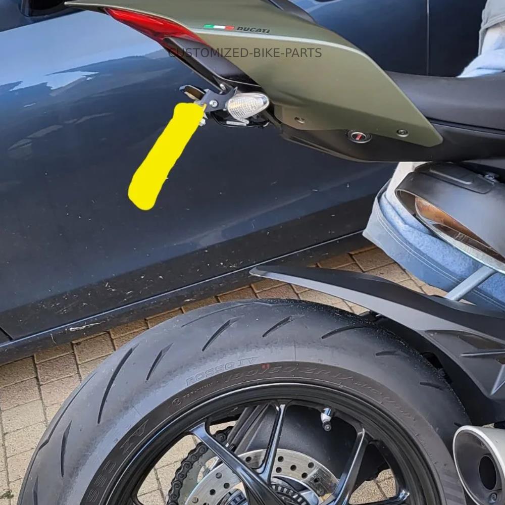 Tail Tidy Fender Eliminator Plate Holder - Ducati Panigale Streetfighter V2 V4