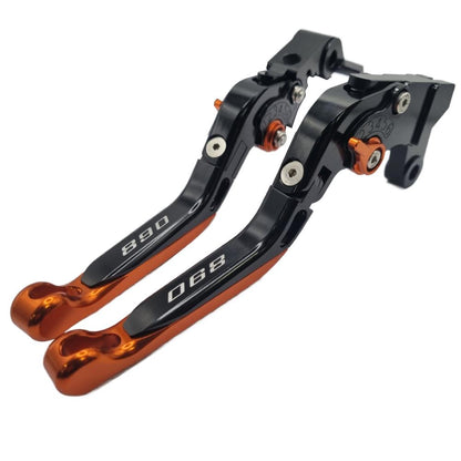 KTM 890 Duke R 2020-2024 | Adjustable Clutch Brake Lever Set Black / Orange