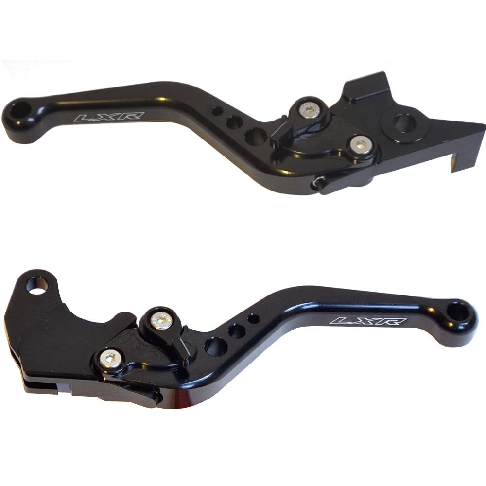 Short Black Clutch & Brake Levers For Lexmoto LXR 125 Euro 5 SY125-10-E5