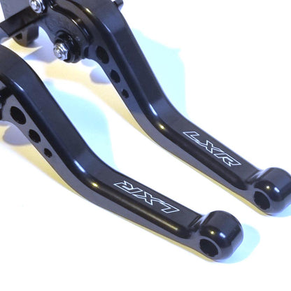 Short Black Clutch & Brake Levers For Lexmoto LXR 125 Euro 5 SY125-10-E5