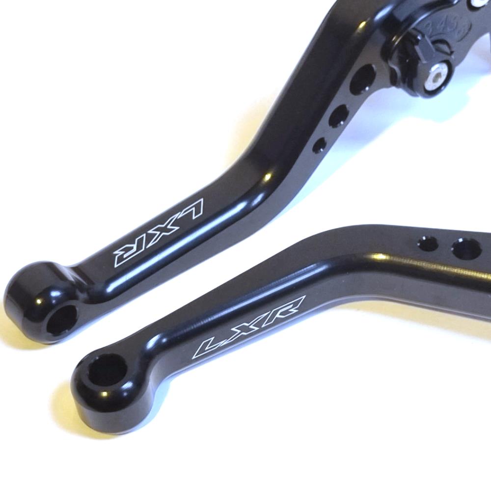 Short Black Clutch & Brake Levers For Lexmoto LXR 125 Euro 5 SY125-10-E5